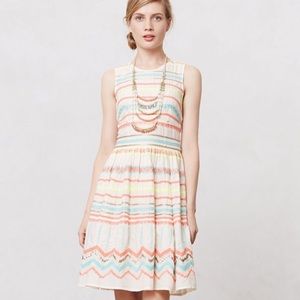 NWT Plenty by Tracy Reese Sunglow Stripes Dress